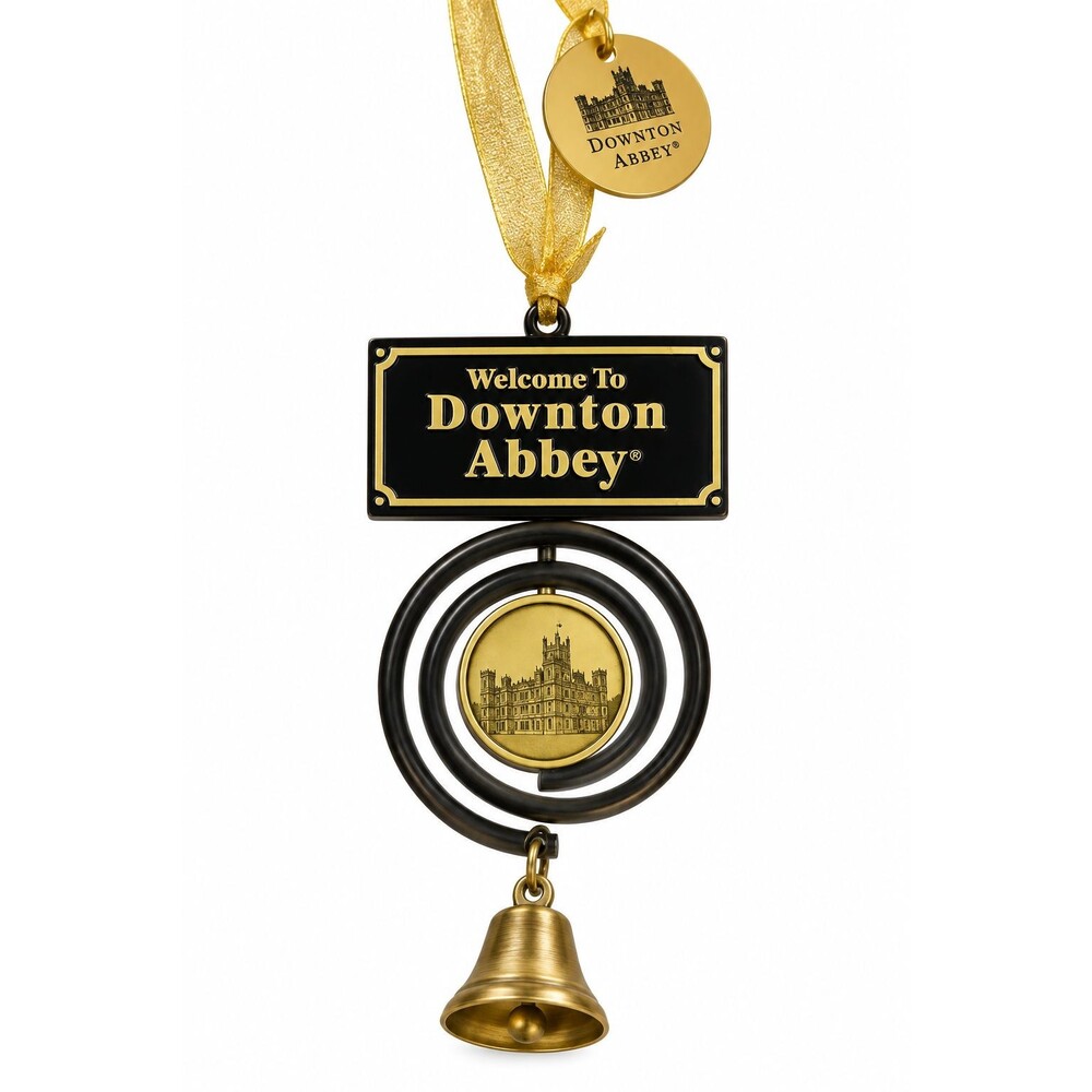 Kurt Adler Downton Abbey Metal Bell Christmas Ornament ZPBDA2133 2013 NEW